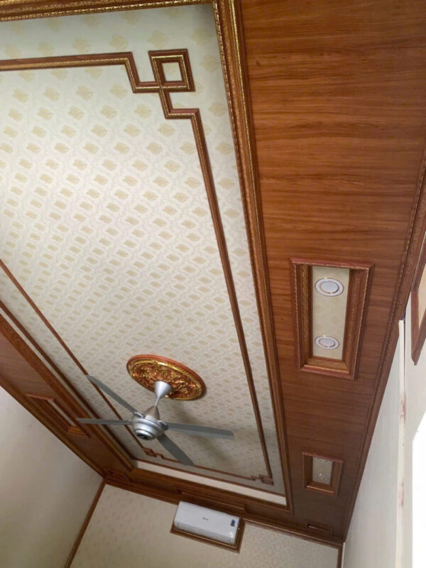 Thi công ốp trần nhựa nano